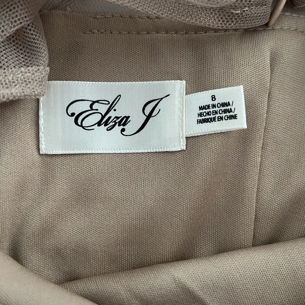 Eliza J womens Metallic Sheath Dress - Picture 8 of 8